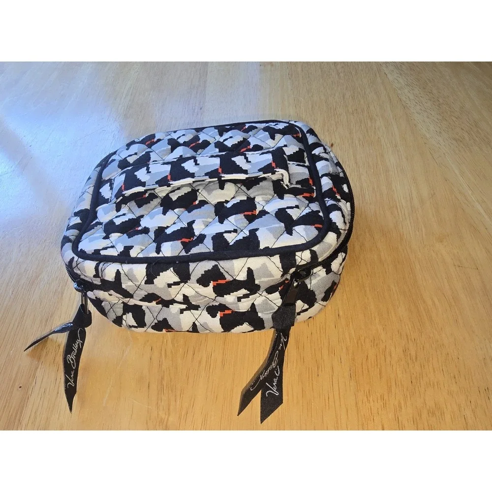 Vera Bradley SCOTTIE DOGS So Organized Jewelry Case Cosmetic DOG NWT‎ NEW RARE